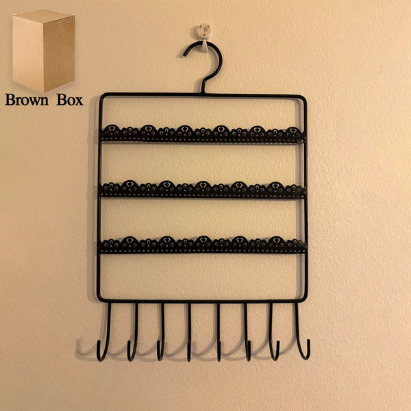 Deco Drape Wall Jewelry Rack