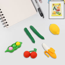 3D Mix Design Fancy & Colorful Erasers – Cute Novelty Eraser Set for Kids & School Prize (1 Set)