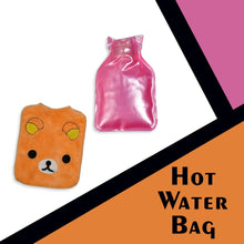 Warm Hug from a Panda: Orange Panda Hot Water Bag for Pain Relief