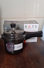 Aluminium Rays Black Beauty Pressure Cookers With Outer Lid (1.5 Litres / 1-Year warranty,  ISI Number :- 2347, BIS Number :- CM/L -7600164310